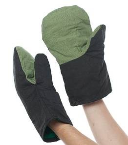 Перчатки рукавицы Верхонки утепленные на ватине с Брезентом