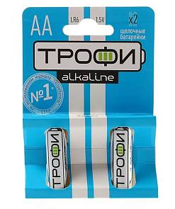 Батарейки АА 2штТрофи