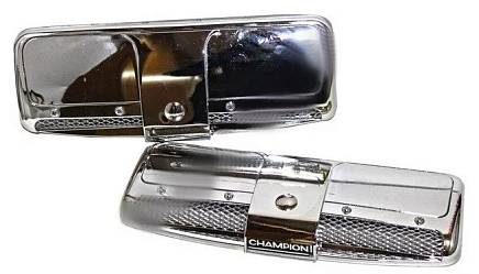 Воздухозаборник ВАЗ 2101-2107 Champion Чемпион Хром 2 шт