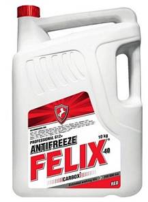 Антифриз Felix красный Carbox G12+ 10кг