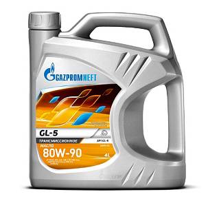 Масло трансмиссионное для МКПП Gazpromneft 80w90 GL-5 4 литра