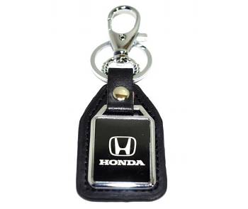 Брелок Логотип авто - Honda Хонда кожа
