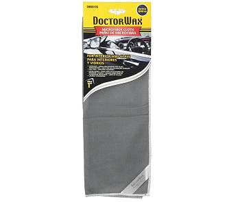 Салфетка Микрофибра DoctorWax для стекол и интерьера 40*40см DW9910s
