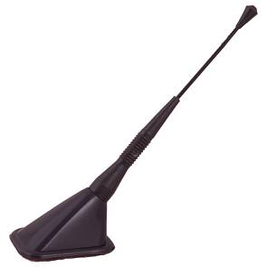 Антенна обманка короткая прямоугольное основание Черная 15,5см