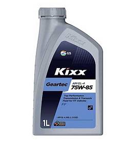Масло трансмиссионное для МКПП Kixx Geartec GL-4 FF 75w85 1 литр