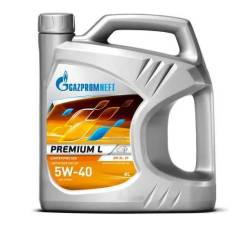 Масло моторное Gazpromneft Premium L 5w40 синтетика 4 литра