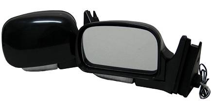 Зеркало наружное ВАЗ 2107 2104 - 2105 - 2107 черное регулировка изнутри + повторитель 2шт